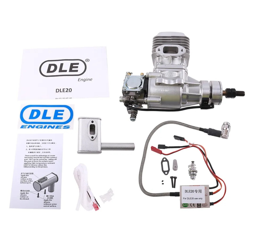 Motor Gasolina DLE 20cc