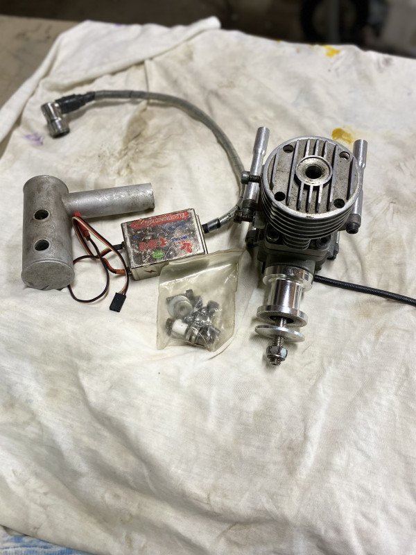 Motor rcgf 15cc
