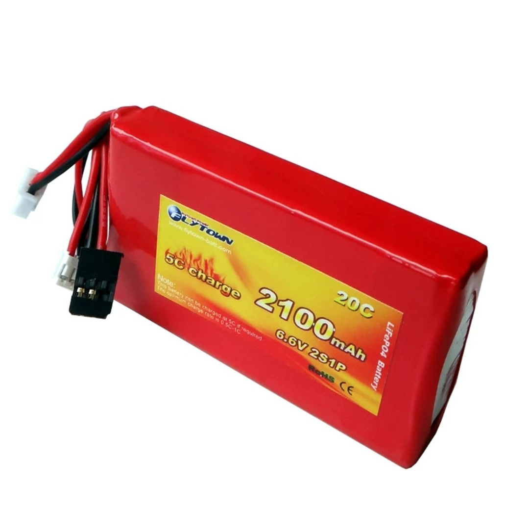 Bateria Life 6.6v 2100mah 20C Aeromodelo Radios