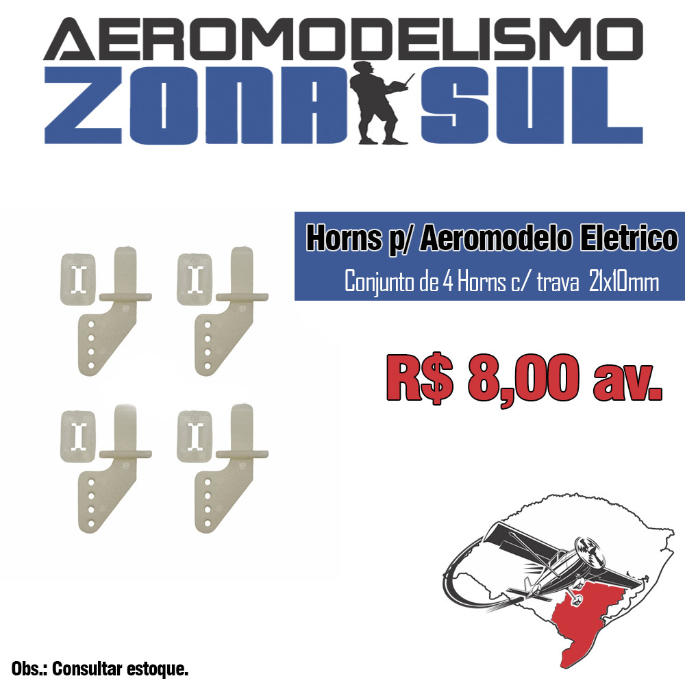 Horns para Aeromodelos Elétricos