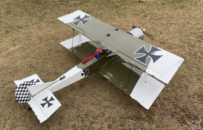 Stick Biplano 20cc Flyingcircus