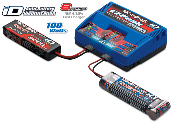 CARREGADOR TRAXXAS EZ-PEAK DUAL