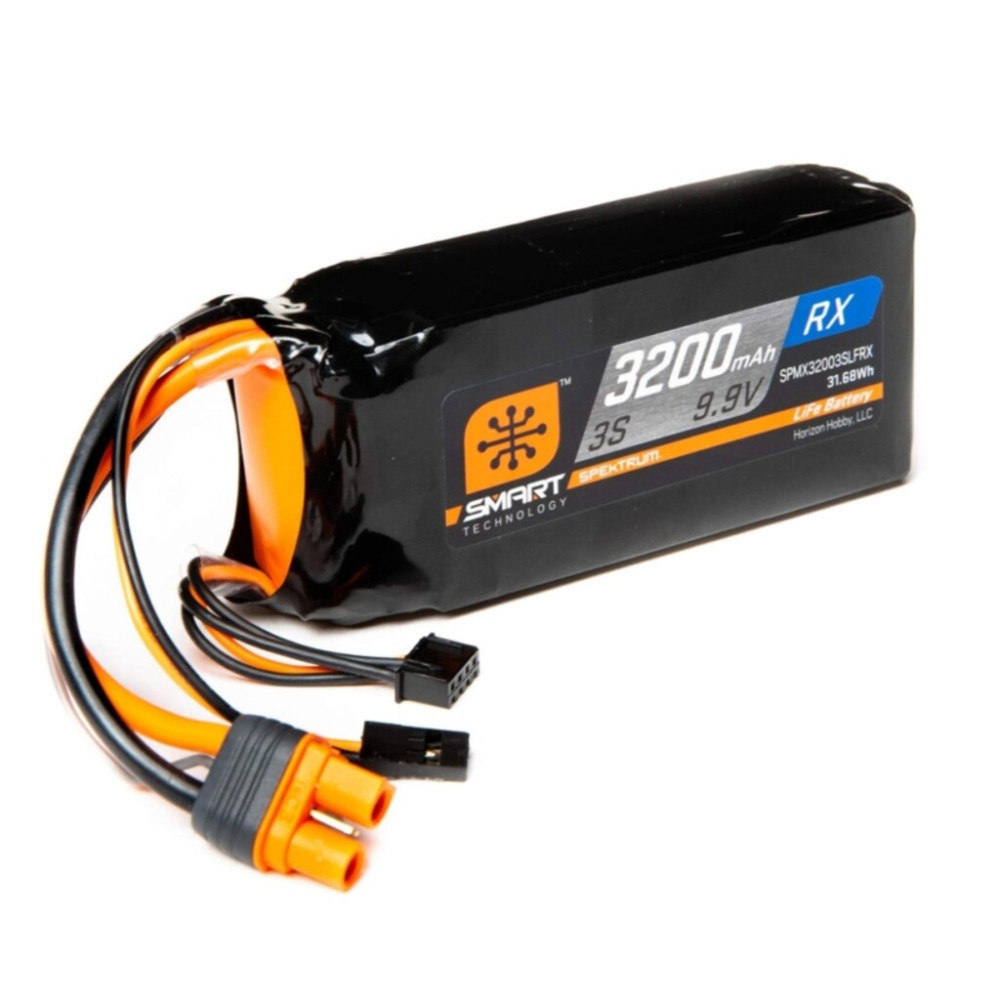 SPEKTRUM SMART LIFE ECU BATTERY 3200MAH 9.9V 3S