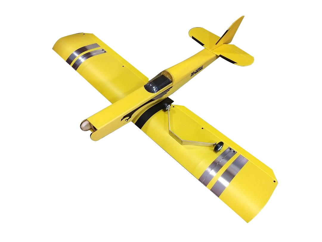 AEROMODELO PASTINHA AMARELO ASA BAIXA PASTA - ARTAL