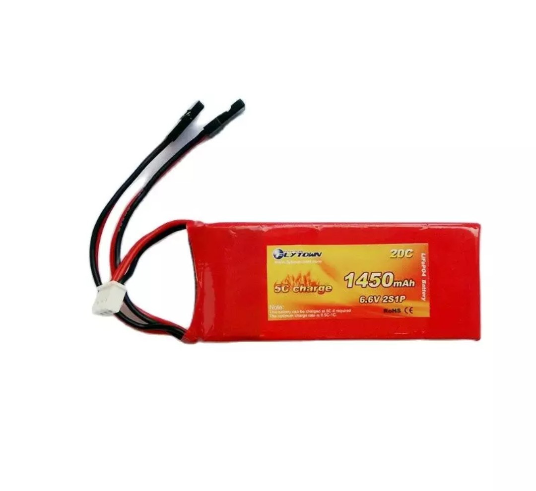 Bateria Life 2S 6.6v 1450mah 20C Aeromodelos e Radios