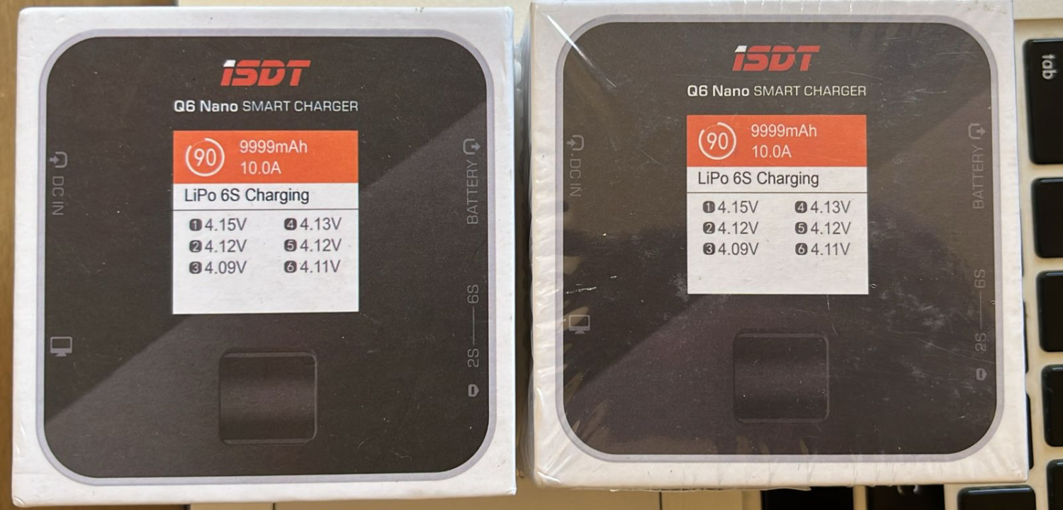 Carregador isdt q6 nano