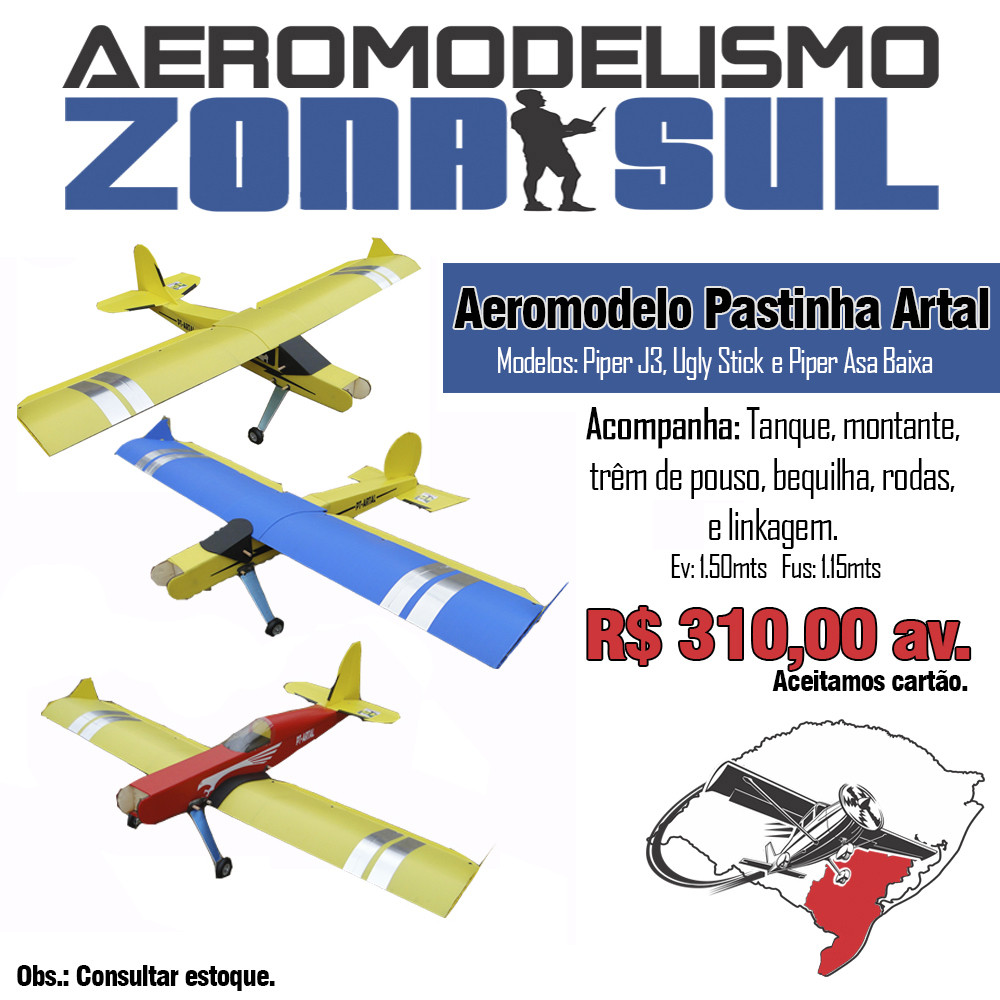 Kit Aeromodelos em Poliondas