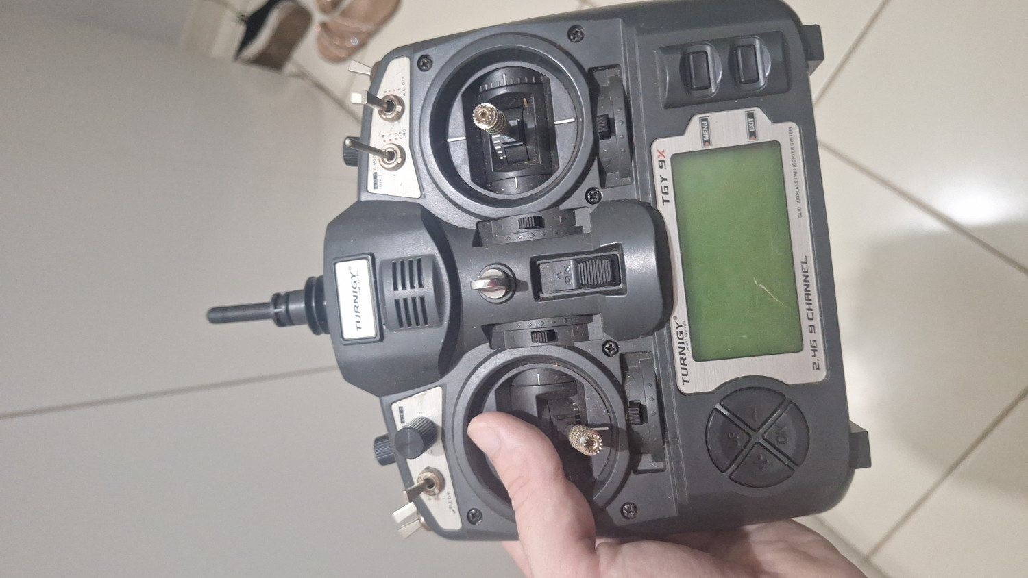 Radio Turnigy 9 canais com modulo FrSky