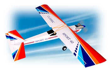 CLASSIC 46-55 Treinador ARF - Elétrico e combustão