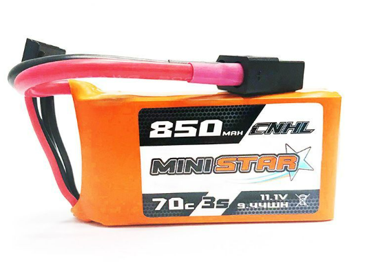 BATERIA LIPO CNHL 850MAH 11.1V 3S 70C XT30 - MINISTAR