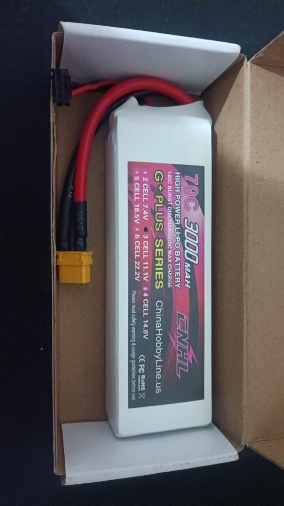 BATERIA LIPO CNHL 3000MHA 3S 70-140C