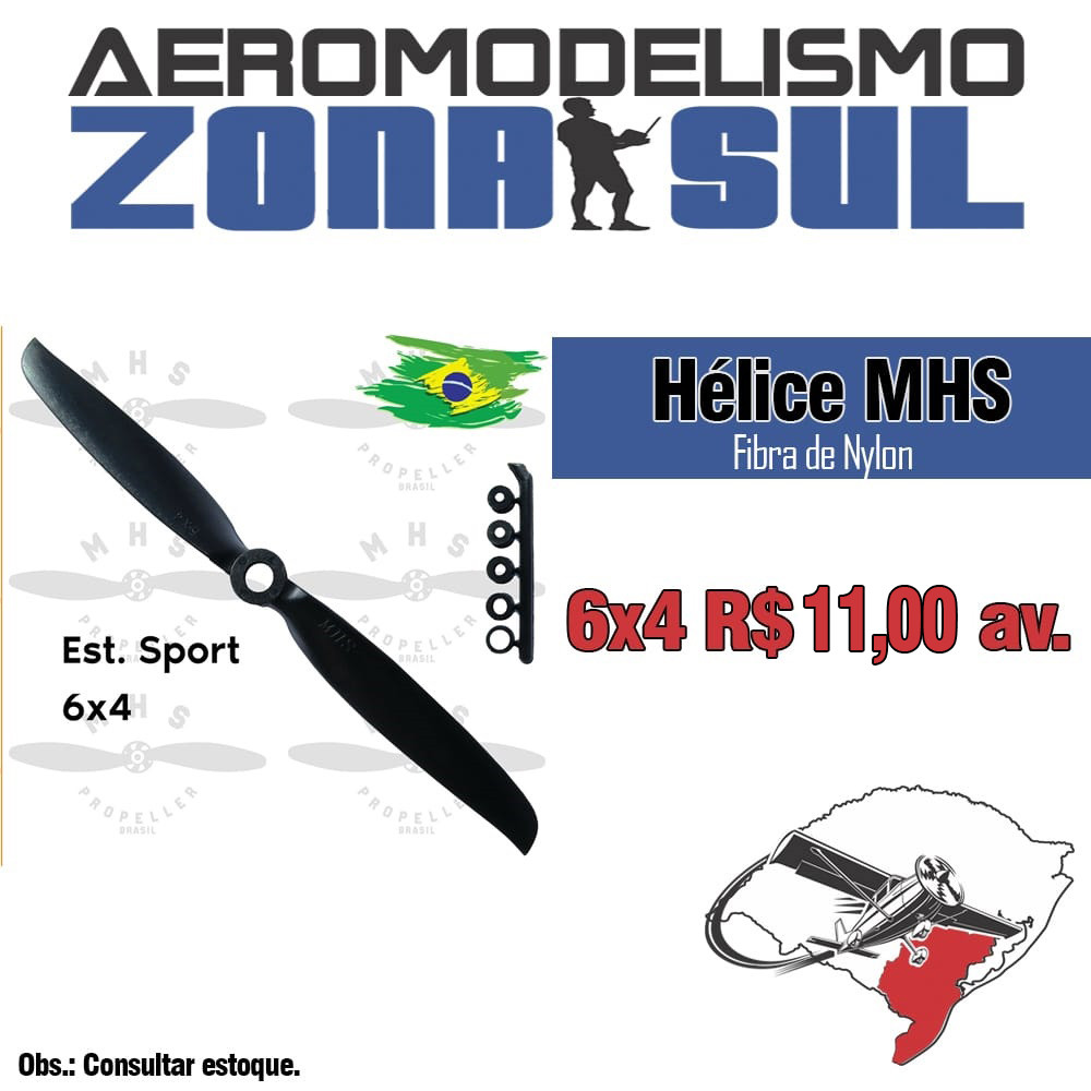 Hélice MHS 6X4