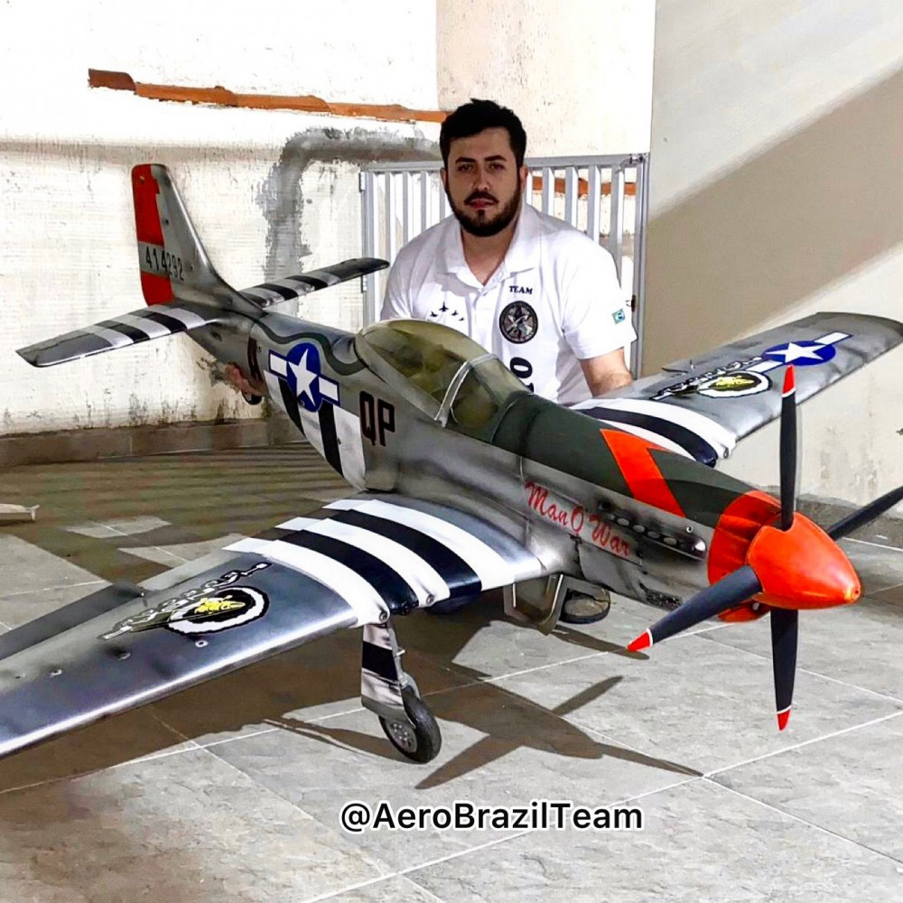 Mustang BYRON P-51D 65cc-100cc